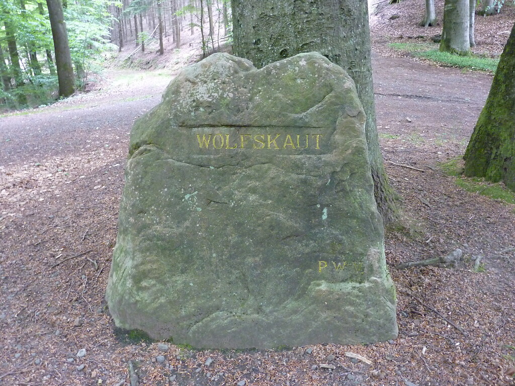 Ritterstein Nr. 147 "Wolfskaut" bei Kaiserslautern (2014)