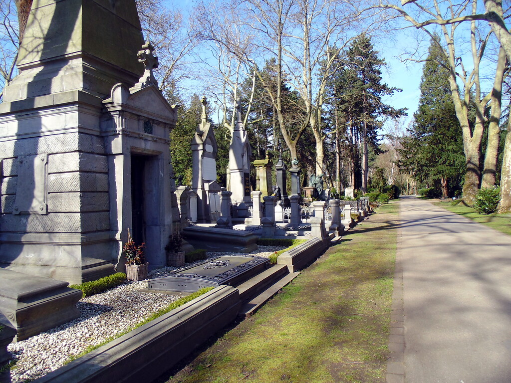 Ansicht des Feldes 60 a auf dem Melatenfriedhof in Köln-Lindenthal (2020)