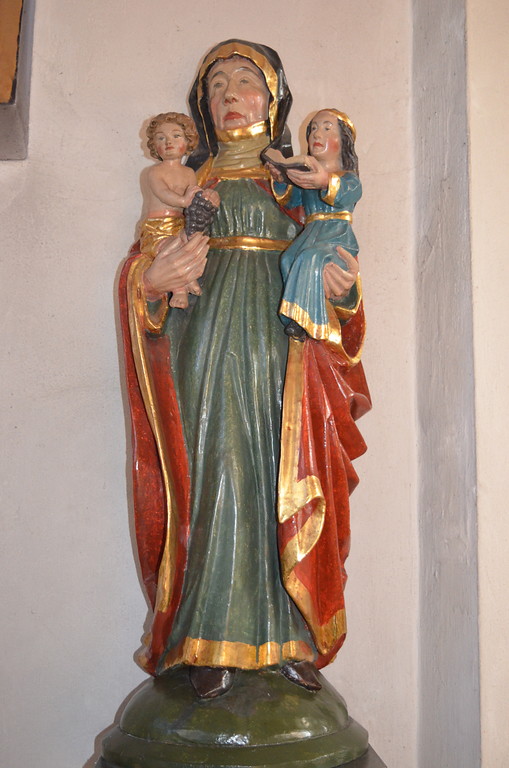 Madonnenfigur in der katholischen St. Joseph-Kirche Seibersbach (2017)