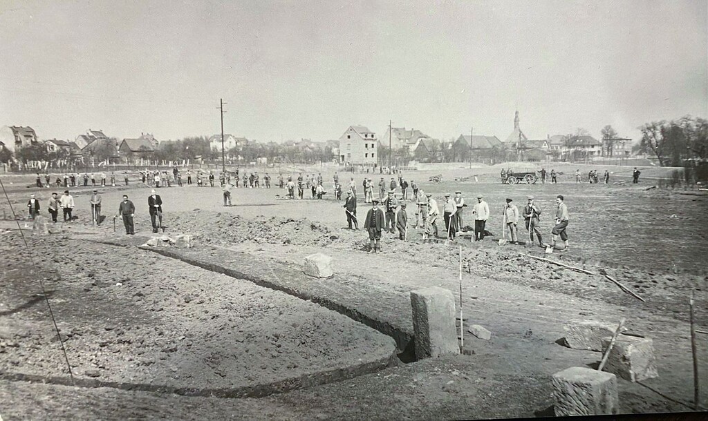 Bau des Kurparks Bad Vilbel (1934)