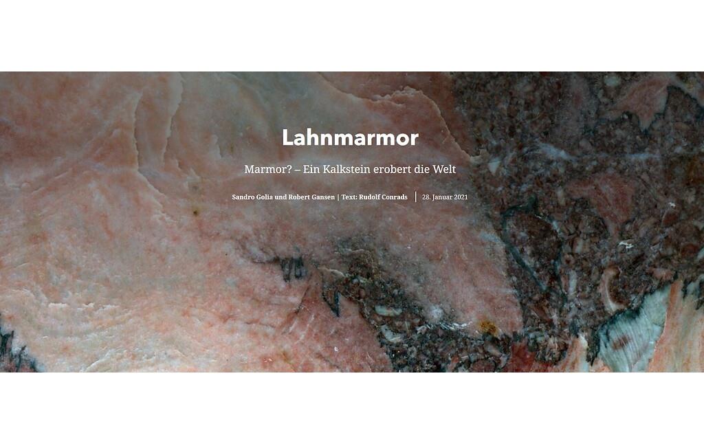 Lahnmarmor-eine Story Map
