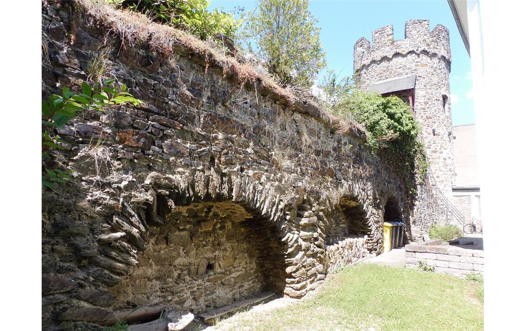 Reste der mittelalterlichen Stadtmauer