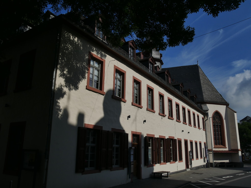 Ostansicht des ehemaligen Wilhelmiten-Klosters in Limburg (2017)