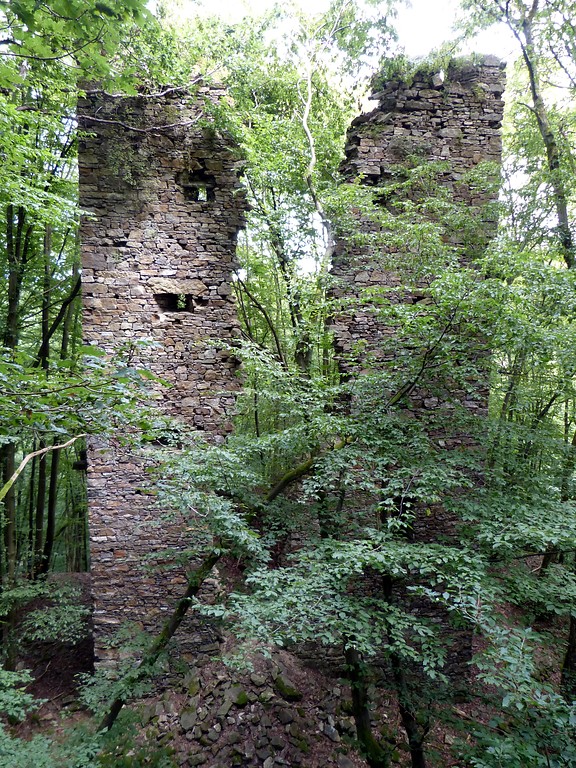 Turm der Burgruine Suitbertstein