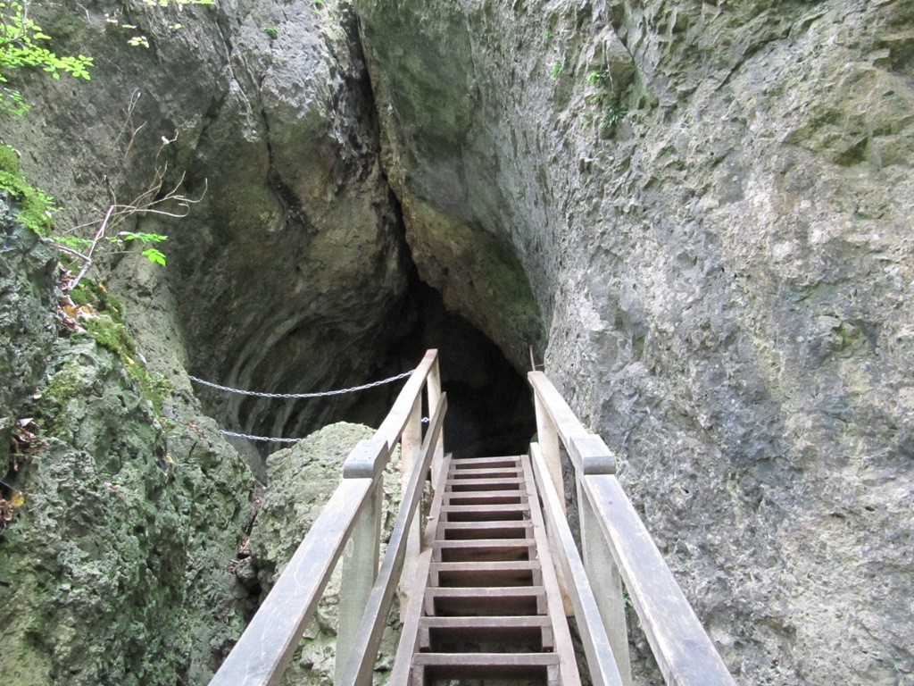 Höhle "Buchenloch" am Nordrand der Munterley bei Gerolstein (2013)
