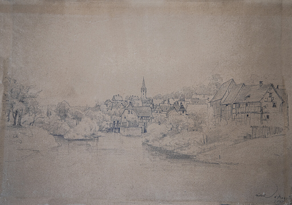 Ansicht von Vilbel (1843)