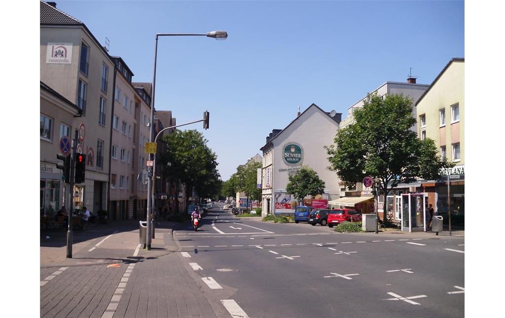 Kreuzung Ostheimer Straße und Kuthstraße in Köln-Vingst (2013)