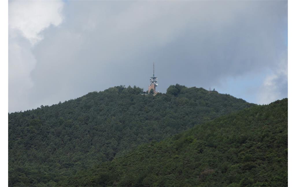 Die Kalmit, die mit 672 Metern höchste Erhebung im Pfälzerwald (2017).