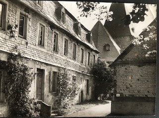 Historische Aufnahme des Oberhofes in der Ringstraße 53 in Hottenbach (1930er Jahre)