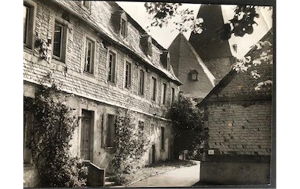 Historische Aufnahme des Oberhofes in der Ringstraße 53 in Hottenbach (1930er Jahre)