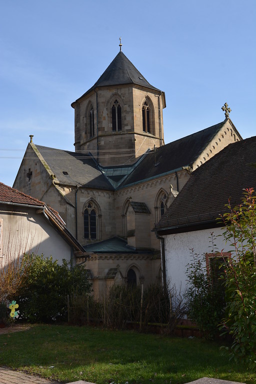 Evangelische Pfarrkirche in Offenbach am Glan (2019).