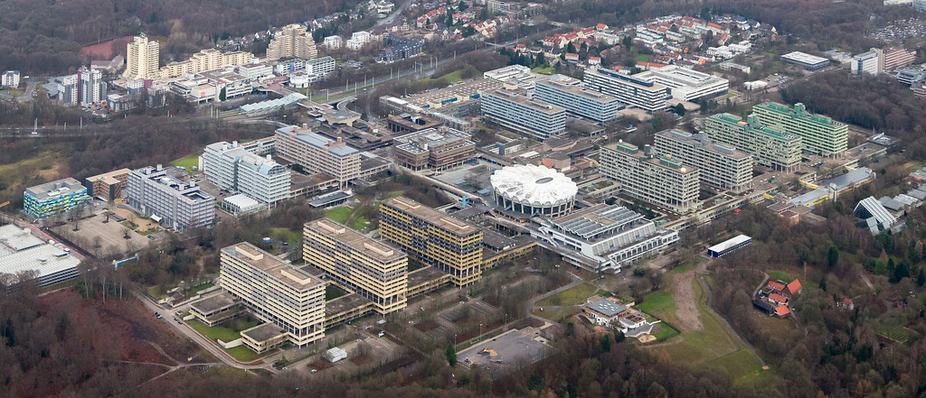 Luftaufnahme der Ruhr-Universität Bochum, RUB (2014).