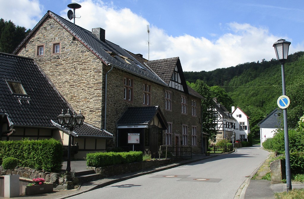 Blick über den heutigen Hürtgenwalder Ortsteil Simonskall (2017)