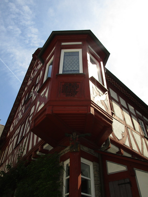 Fachwerkhaus in der Holzgasse 4 in Oberwesel (2016)