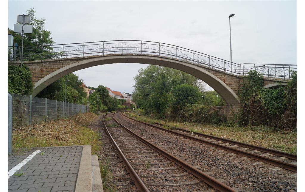 Bogenbrücke Monierbrücke in Laubenheim (2021)