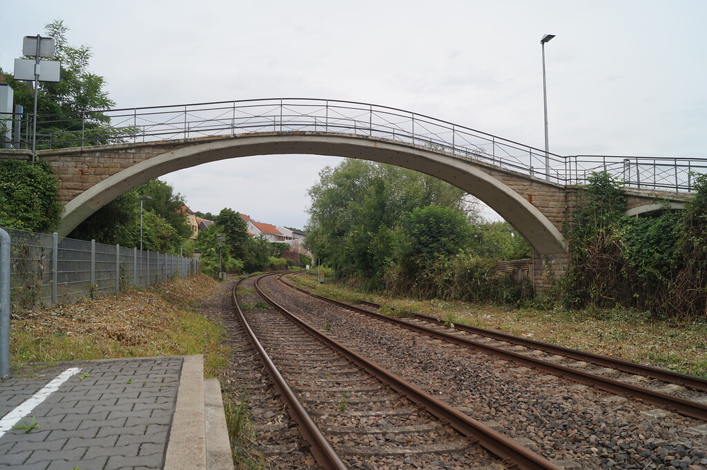 Bogenbrücke Monierbrücke in Laubenheim (2021)