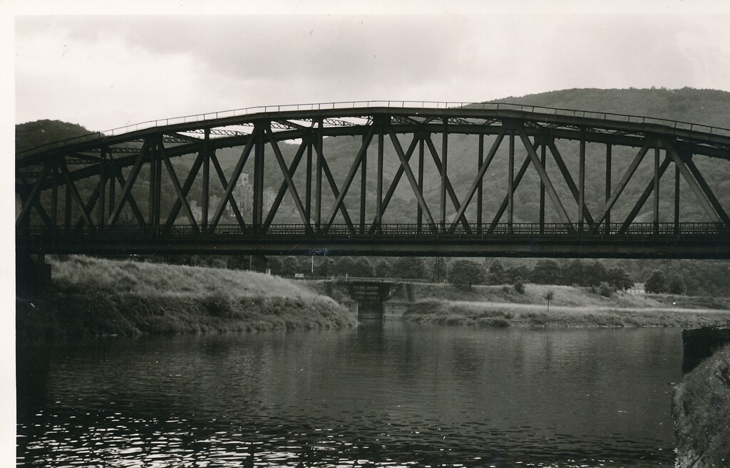 Eisenbahnbrücke von 1910 bis 1968