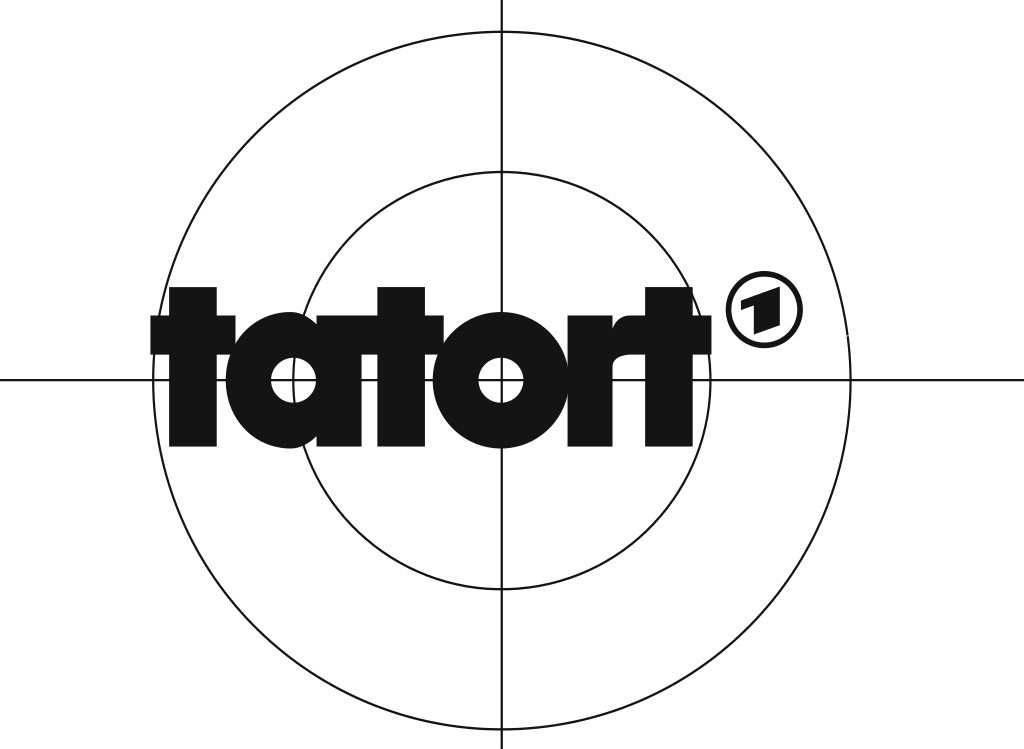 Das Logo der seit 1970 von den deutschen Fernsehsendern der ARD, dem österreichischen ORF und dem schweizer SRF gesendeten Fernseh-Kriminalfilm-Reihe Tatort (2009).