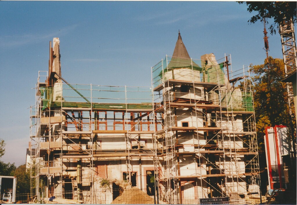 Nassau-Sporkenburger Hof während der Sanierung