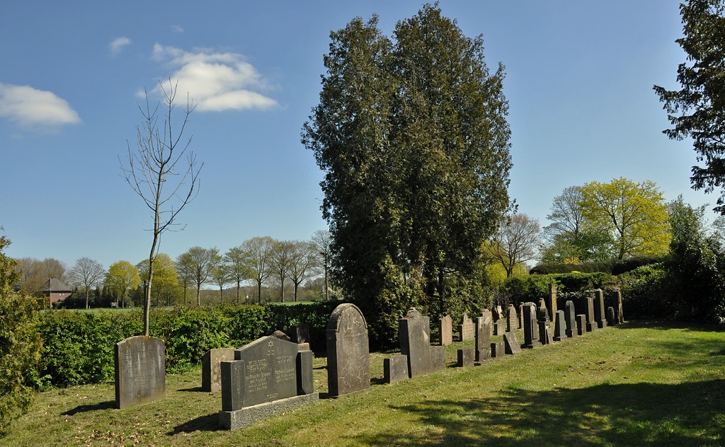 Gesamtansicht des neuen Judenfriedhofs in der heutigen Reeser Straße in Goch (2016).
