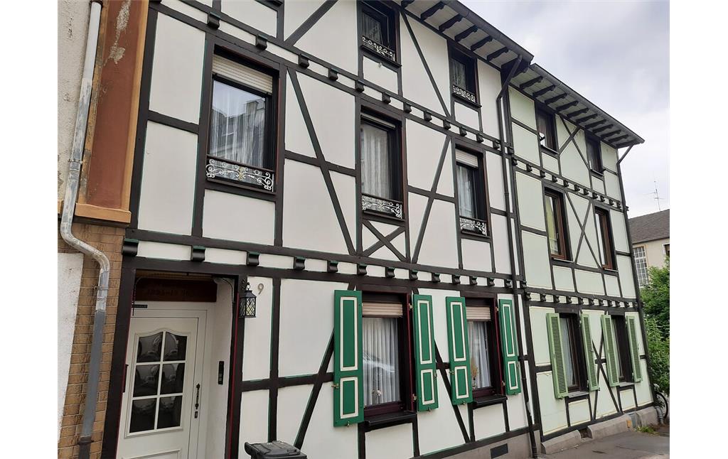 Fachwerkhaus Elisenstraße 9 in Koblenz-Lützel (2020)