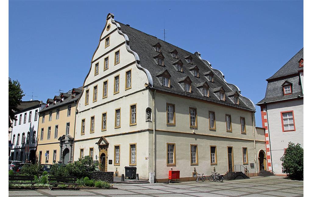 Der Bürresheimer Hof in Koblenz (2011), im Jahr 1851 als neue Synagoge eingeweiht und 1938 verwüstet.