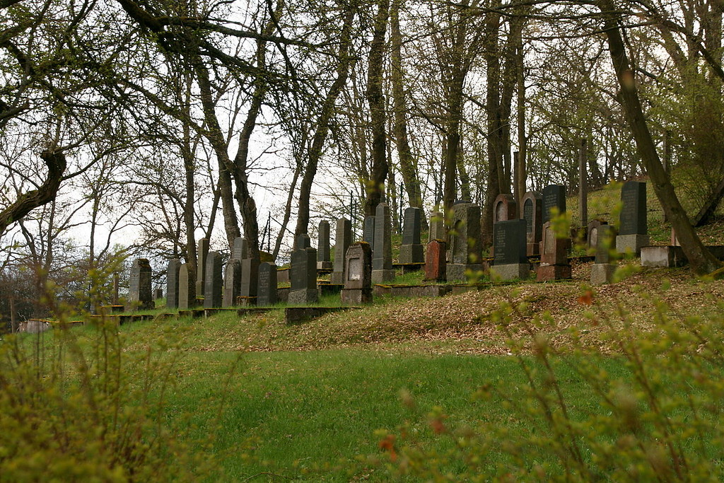 Der jüdische Friedhof Mühlweg in Bad Schwalbach / Langenschwalbach (2012).