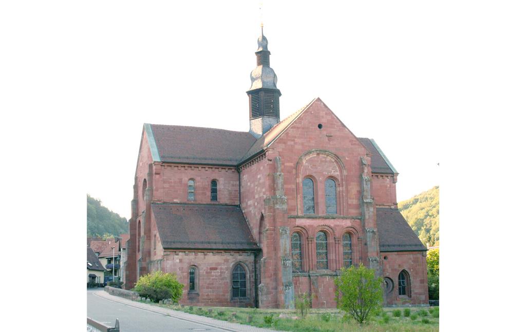 Außenansicht der Klosterkirche Eußerthal von Südosten (2020).