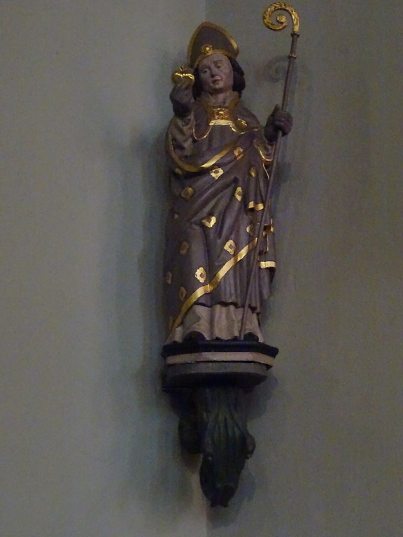 Heiligenfigur in der Heilig-Kreuz-Kirche in Erkelenz-Keyenberg (2018)