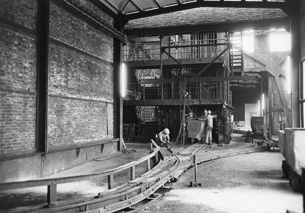 Zeche Zollverein, Schächte 1-2-8, Wagenumlauf