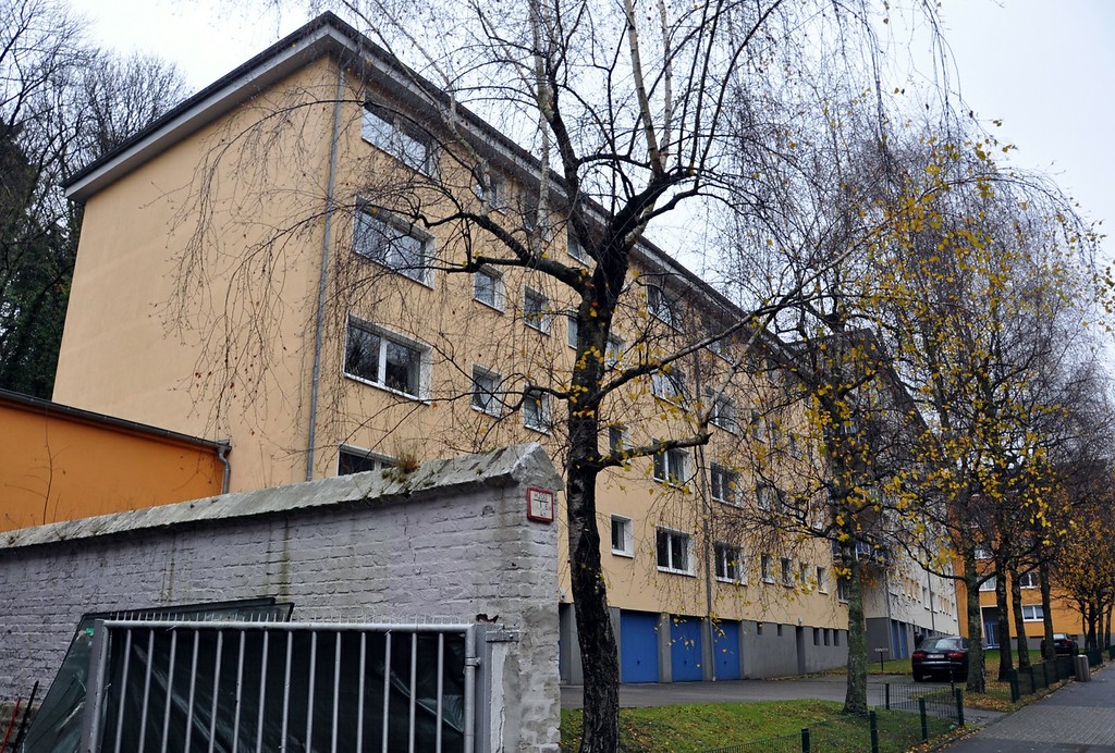 Früherer Standort der ehemaligen Metallwarenfabrik Wilhelm Jaeger an der Straße Neuenteich in Wuppertal (2014).