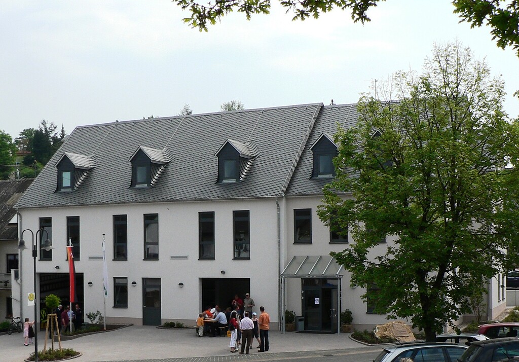Das Dorfgemeinschaftshaus Berglicht im Ortsteil Licht unweit des Dorfplatzes (2007)