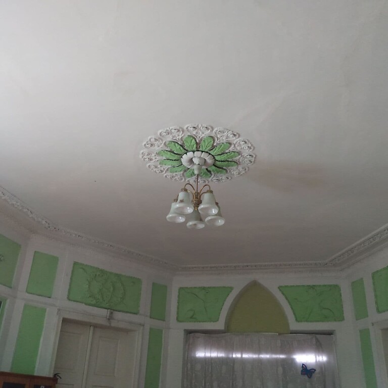 Plafond in one of the rooms of Strakhotsky Palace (2021)