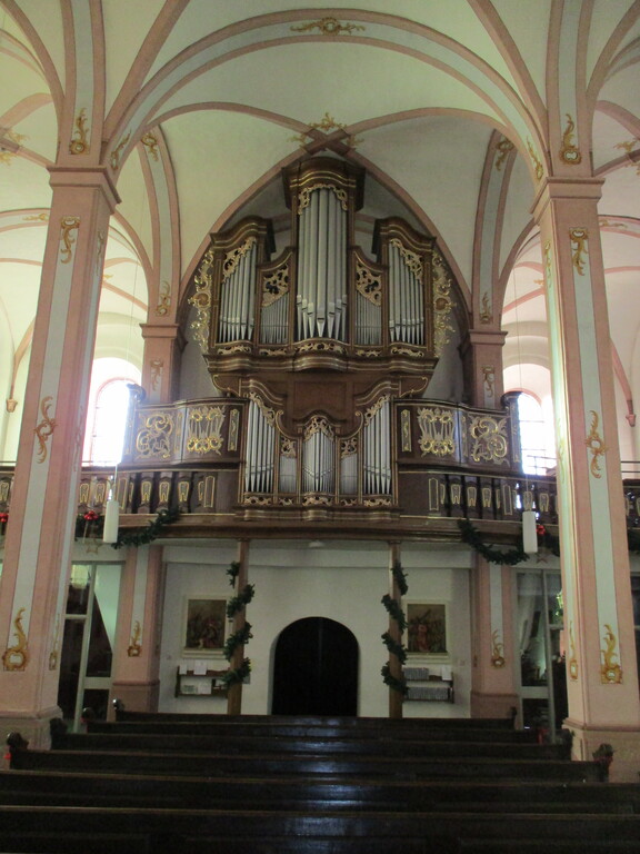 Orgel Pfarrkirche St. Philippus und Jakobus in Mittelstrimmig (2023)