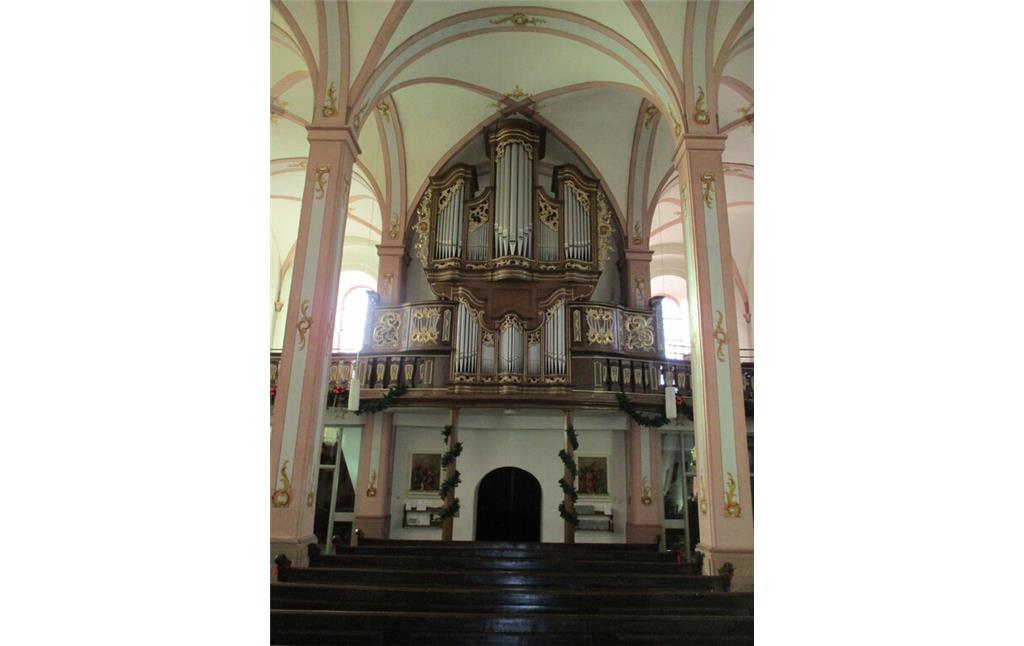 Orgel Pfarrkirche St. Philippus und Jakobus in Mittelstrimmig (2023)