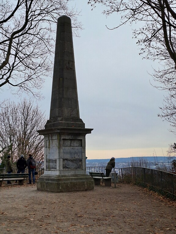 Der Tranchot-Obelisk auf dem Lousberg in Aachen (2022)