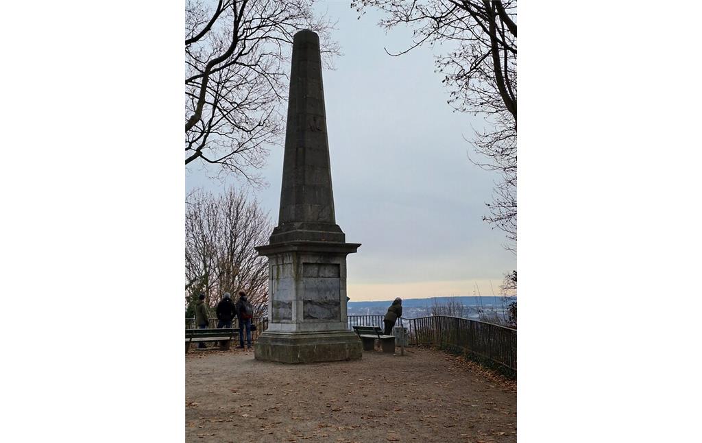 Der Tranchot-Obelisk auf dem Lousberg in Aachen (2022)