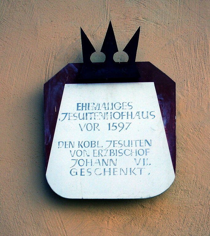 Ehemaliges Jesuitenhofhaus in Koblenz-Lay