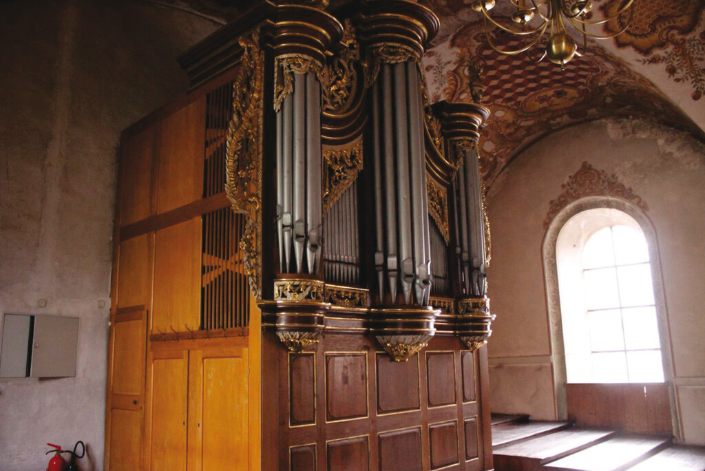Orgel in der Kirche Sankt Martin in Briedel (2013)