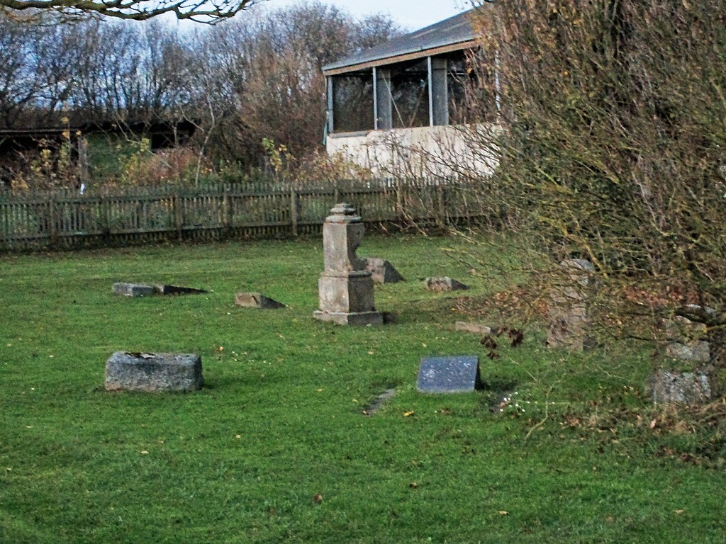 Blick auf das Gräberfeld des neuen Jüdischen Friedhofs Gelsdorf in der Burgstraße (2015).