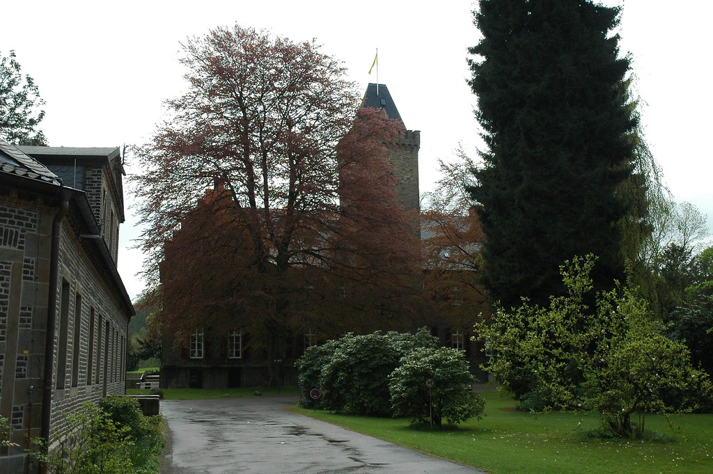 Blick auf Schloss Oefte in Kettwig (Essen)