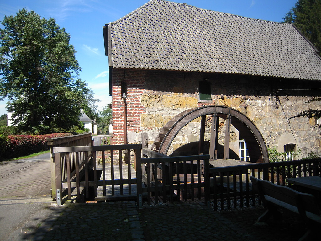 Wassermühle am Schloss Gartrop in Hünxe (2017)