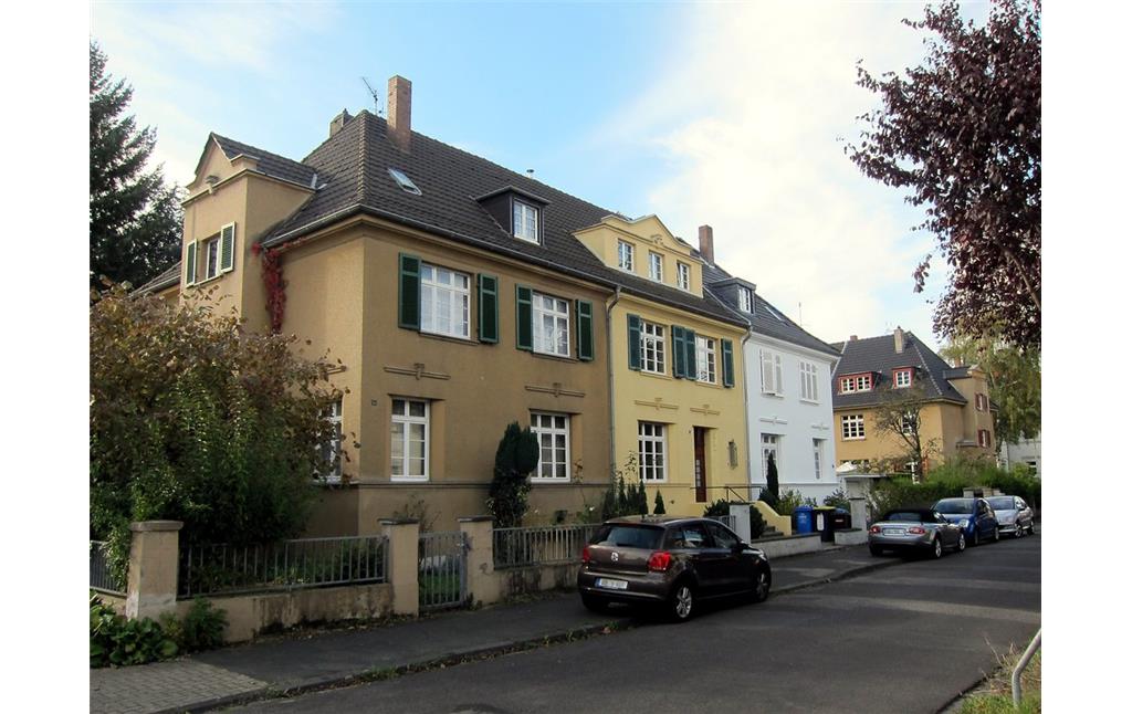 Wohnhäuser, Eduard-Pflüger-Straße 50-54, in Bonn (2014)