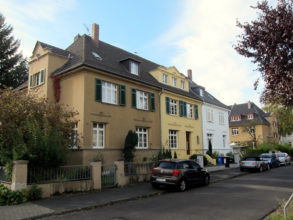 Wohnhäuser, Eduard-Pflüger-Straße 50-54, in Bonn (2014)