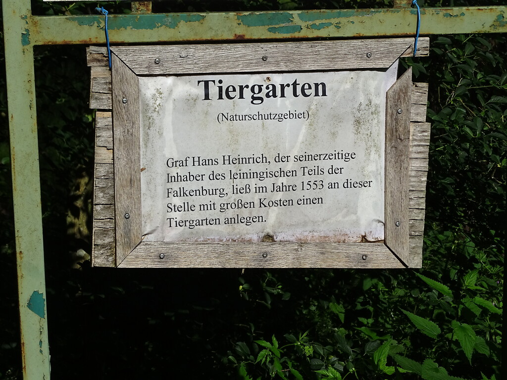 Ritterstein Nr. 46 Tiergarten bei Wilgartswiesen (2020)