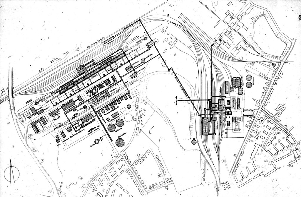 Gesamtanlage Kokerei Zollverein in Essen, Lageplan