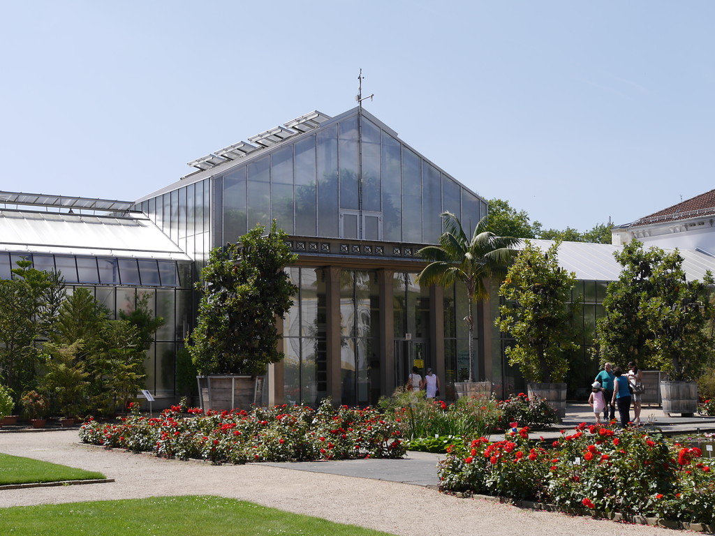 Gewächshaus im Botanischen Garten der Universität Bonn (2014)