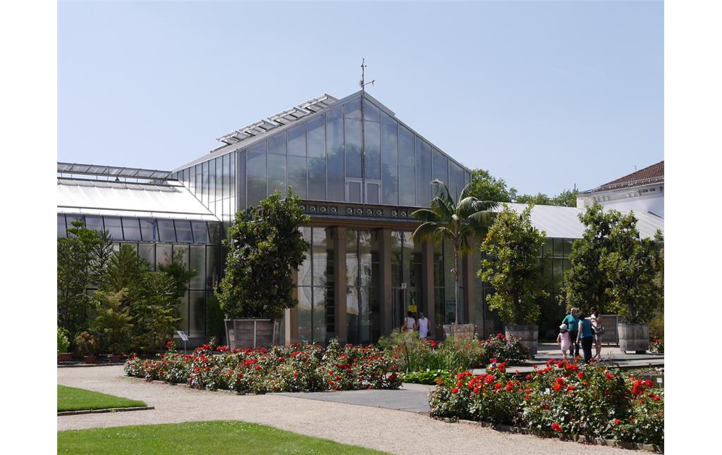 Gewächshaus im Botanischen Garten der Universität Bonn (2014)