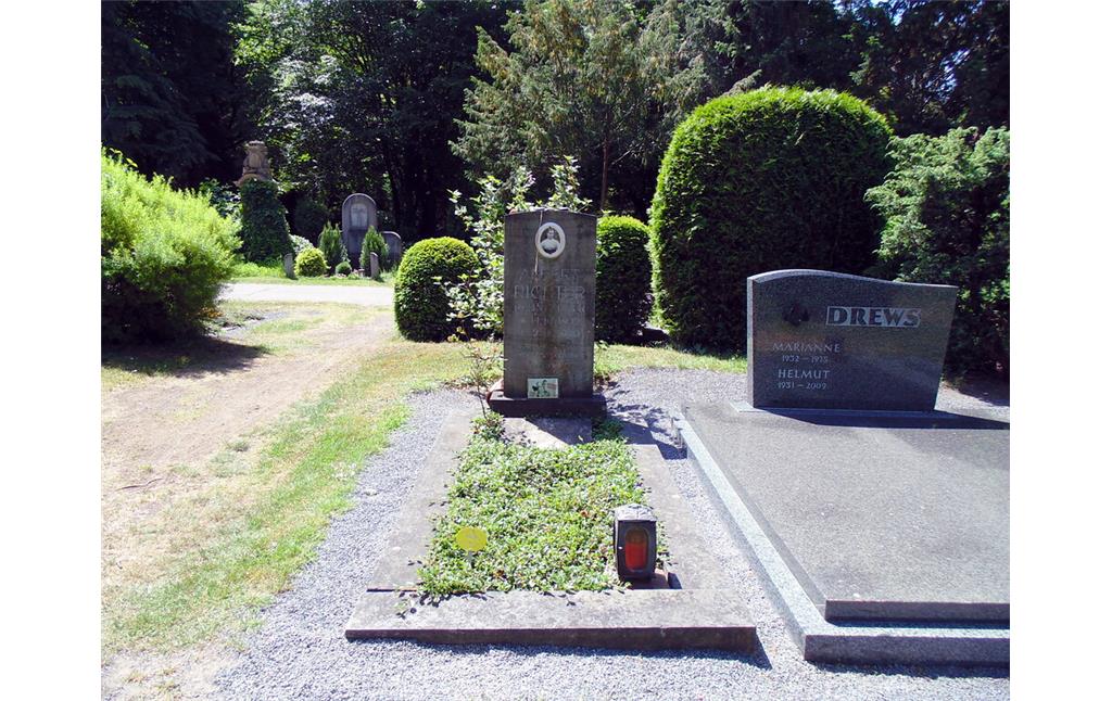 Grab des Radrennsportlers Albert Richter auf dem Melatenfriedhof in Köln-Lindenthal (2020)