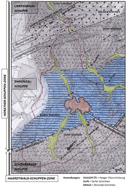 Geologische Karte Berglicht (o.J.)